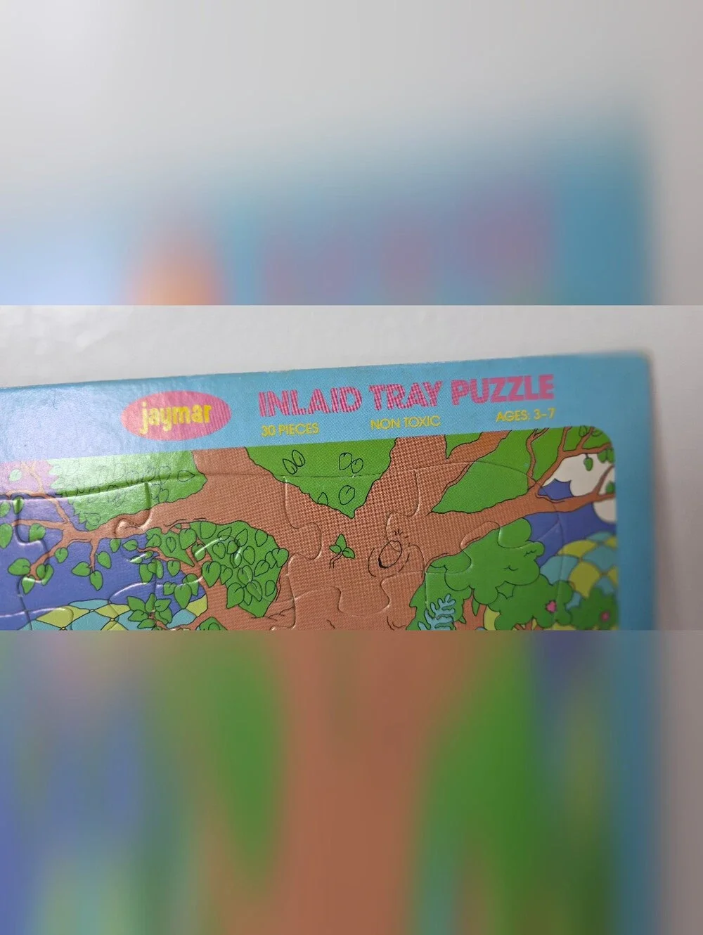 Vintage 1987 Pillow People 30 Piece Puzzle